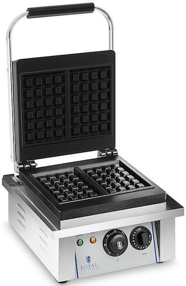 Royal Catering Gaufrier Professionnel Simple 2 Gaufres